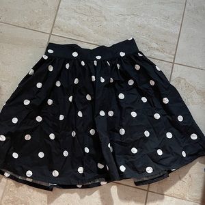 Modcloth Polka dot skirt